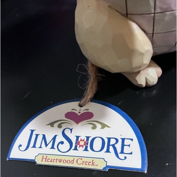 Jim Shore Heartwood Creek Unwrap some snuggles Christmas Cat 4047693 Santa Hat - Picture 3 of 11